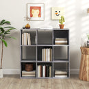 HOMCOM 9 Cube Storage Unit Cabinet Bookcase Display Shelves