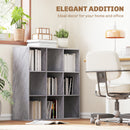 HOMCOM 9 Cube Storage Unit Cabinet Bookcase Display Shelves
