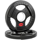 SPORTNOW 2 x Olympic Weight Plates, Weight Plate Discs with Tri-Grips