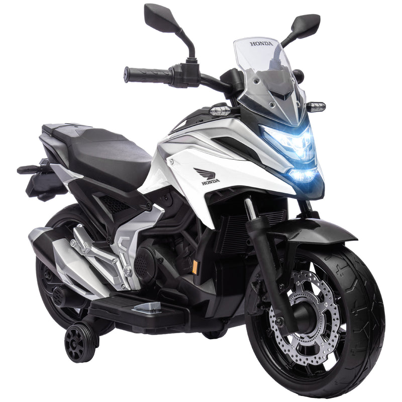 AIYAPLAY Honda Licensed 12V Kids Electric Motorbike W/ Music Headlights