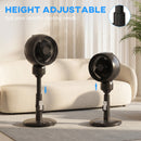 HOMCOM 9" Pedestal Cooling Fan With Adjustable Speed And Mode, Black
