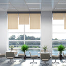 HOMCOM WiFi Smart Roller Blinds 120 x 180cm - Brown