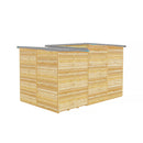 Hampton Corner Summerhouse With Side Shed