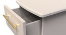 Ealing Ready Assembled 3 Drawer Bedside Cabinet in Kashmir Matt