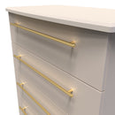 Ealing Ready Assembled 5 Drawer Chest in Kashmir Matt