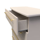 Ealing Ready Assembled 5 Drawer Chest in Kashmir Matt