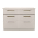 Ealing Ready Assembled 6 Drawer Wide Chest in Kashmir Matt