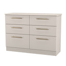 Ealing Ready Assembled 6 Drawer Wide Chest in Kashmir Matt