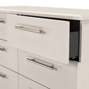 Ealing Ready Assembled 6 Drawer Wide Chest in Kashmir Matt