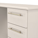 Ealing Ready Assembled Double Pedestal Desk in Kashmir Matt