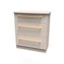 Ealing Ready Assembled 3 Drawer Deep Chest in Kashmir Matt