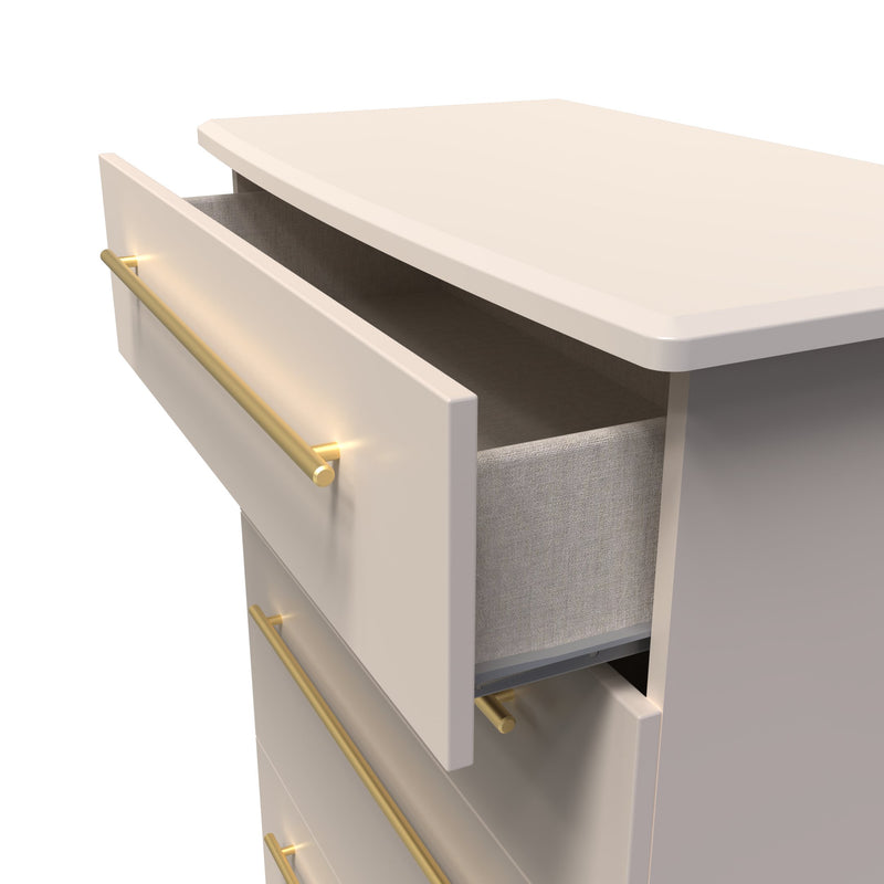 Ealing Ready Assembled 4 Drawer Deep Chest in Kashmir Matt