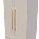 Ealing Ready Assembled 2 Door 2 Drawer Wardrobe in Kashmir Matt