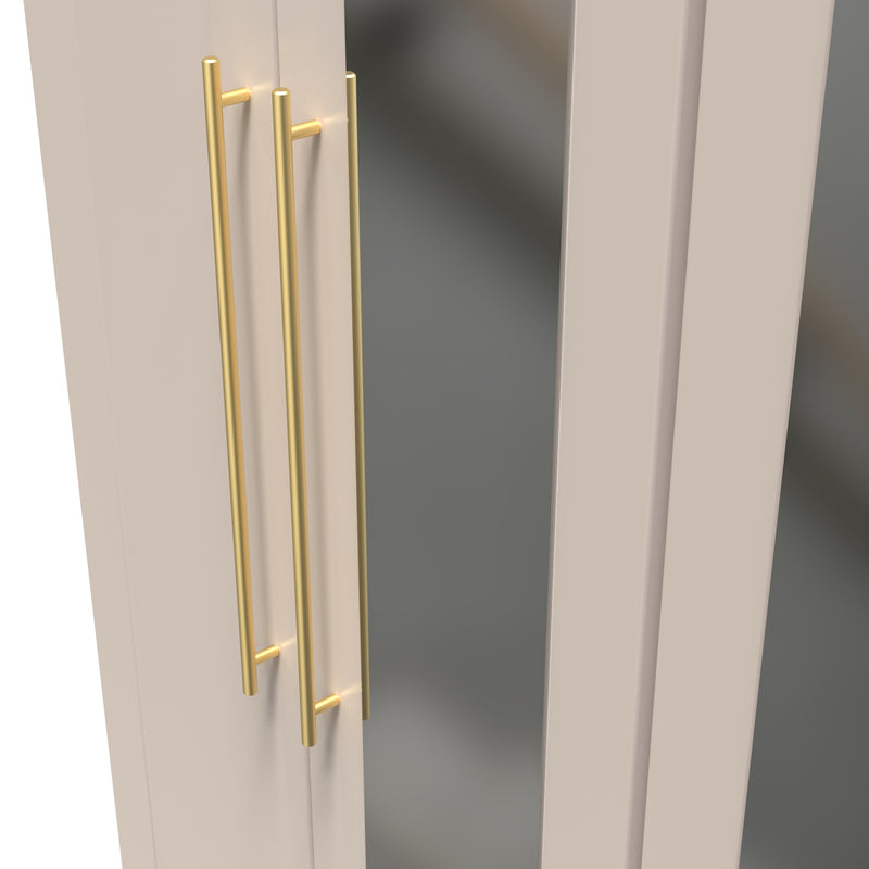 Ealing Ready Assembled Tall 4 Door 2 Centre Mirrors in Kashmir Matt