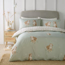 Fusion Hattie The Cockapoo Duvet Cover Set in Green