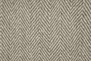 Herringbone - Recycled Cotton Throw in  Natural