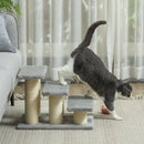 PawHut Cat Steps 3 Stairs Deluxe Pet Portable Easy Climb Assistance Lightweight