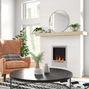 HOMCOM Stainless Steel Bioethanol Fire, Indoor Ethanol Fireplace Insert