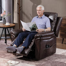 HOMCOM Massage Recliner Chair, Lift Chair with Heat, USB, Remote
