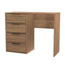 Helsinki Ready Assembled 4 Drawer Vanity in Carini Walnut