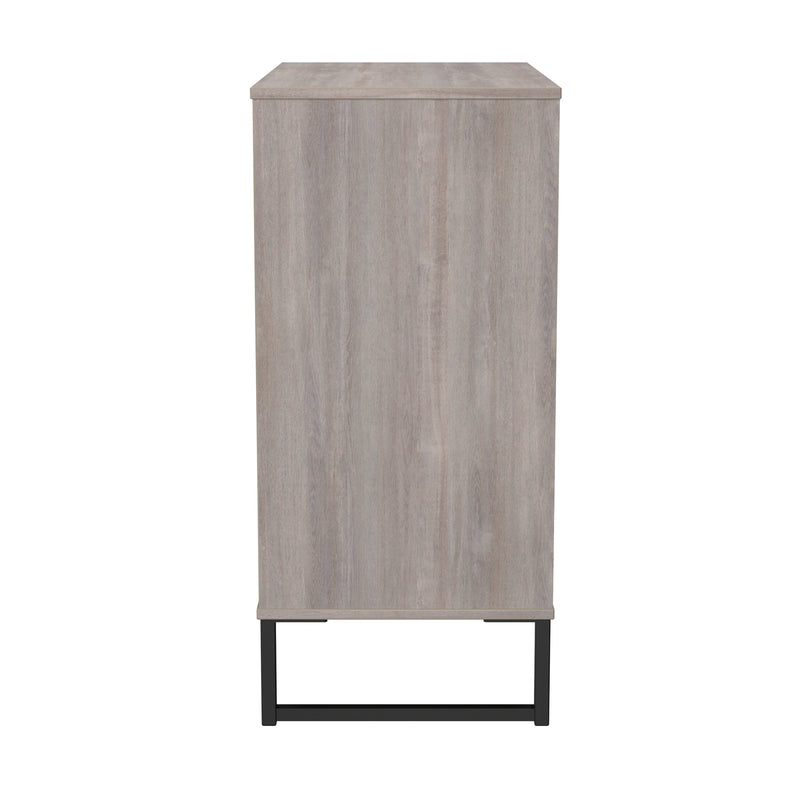 Havana Ready Assembled 4 Drawer Chest in Grey Oak