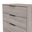 Havana Ready Assembled 4 Drawer Chest in Grey Oak