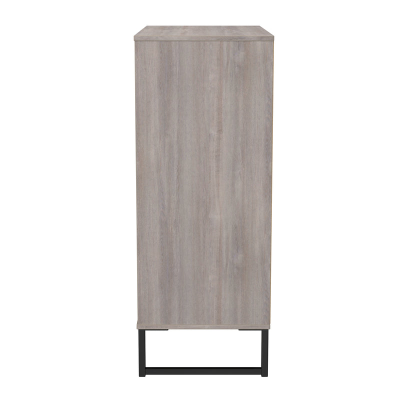 Havana Ready Assembled 5 Drawer Chest in Grey Oak