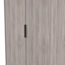 Havana Ready Assembled 2 Door Wardrobe in Grey Oak