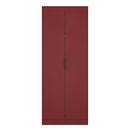 Havana Ready Assembled 2 Door Wardrobe in Red Matt