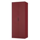 Havana Ready Assembled 2 Door Wardrobe in Red Matt