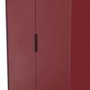Havana Ready Assembled 2 Door Wardrobe in Red Matt