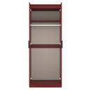 Havana Ready Assembled 2 Door Wardrobe in Red Matt