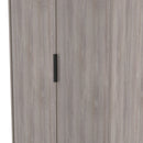 Havana Ready Assembled 2 Door 2 Drawer Wardrobe in Grey Oak
