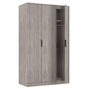 Havana Ready Assembled 3 Door Wardrobe in Grey Oak