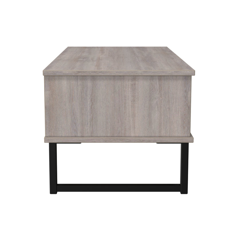 Havana Ready Assembled 1 Drawer Coffee Table in Grey Oak