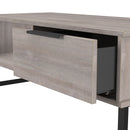 Havana Ready Assembled 1 Drawer Coffee Table in Grey Oak