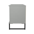Havana 1 Door Open Shelf TV Unit In Dusk Grey