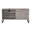 Havana 1 Door Open Shelf TV Unit In Grey Oak