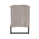 Havana 1 Door Open Shelf TV Unit In Grey Oak