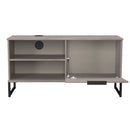 Havana 1 Door Open Shelf TV Unit In Grey Oak