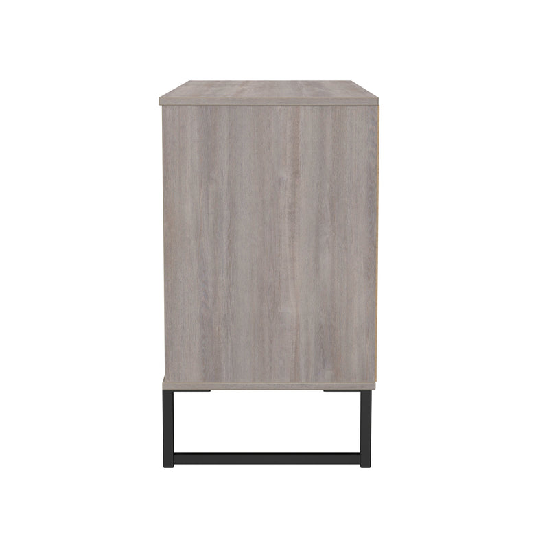 Havana Ready Assembled 3 Drawer TV Unit in Grey Oak