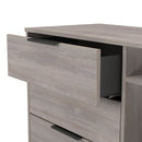 Havana Ready Assembled 3 Drawer TV Unit in Grey Oak
