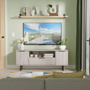 Havana Ready Assembled 2 Door 1 Drawer Wide TV Unit in Grey Oak