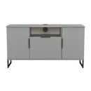 Havana Multi-Media Medium TV Unit In Dusk Grey