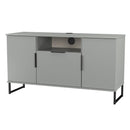 Havana Multi-Media Medium TV Unit In Dusk Grey