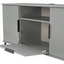 Havana Multi-Media Medium TV Unit In Dusk Grey