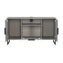 Havana Multi-Media Medium TV Unit In Dusk Grey