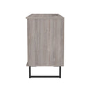 Havana Multi-Media Medium TV Unit In Grey Oak