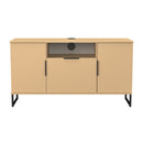 Havana Multi-Media Medium TV Unit In Yellow Matt
