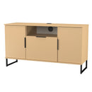 Havana Multi-Media Medium TV Unit In Yellow Matt
